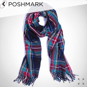J.Crew Factory Classic Plaid Winter Scarf